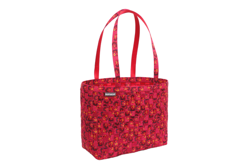 ★TOUT Y EST★ Wallaroo Mini Macaron Shoulder Tote Bag Red W Europe Designer Bags Stylish Womens Tote Handbag: Large