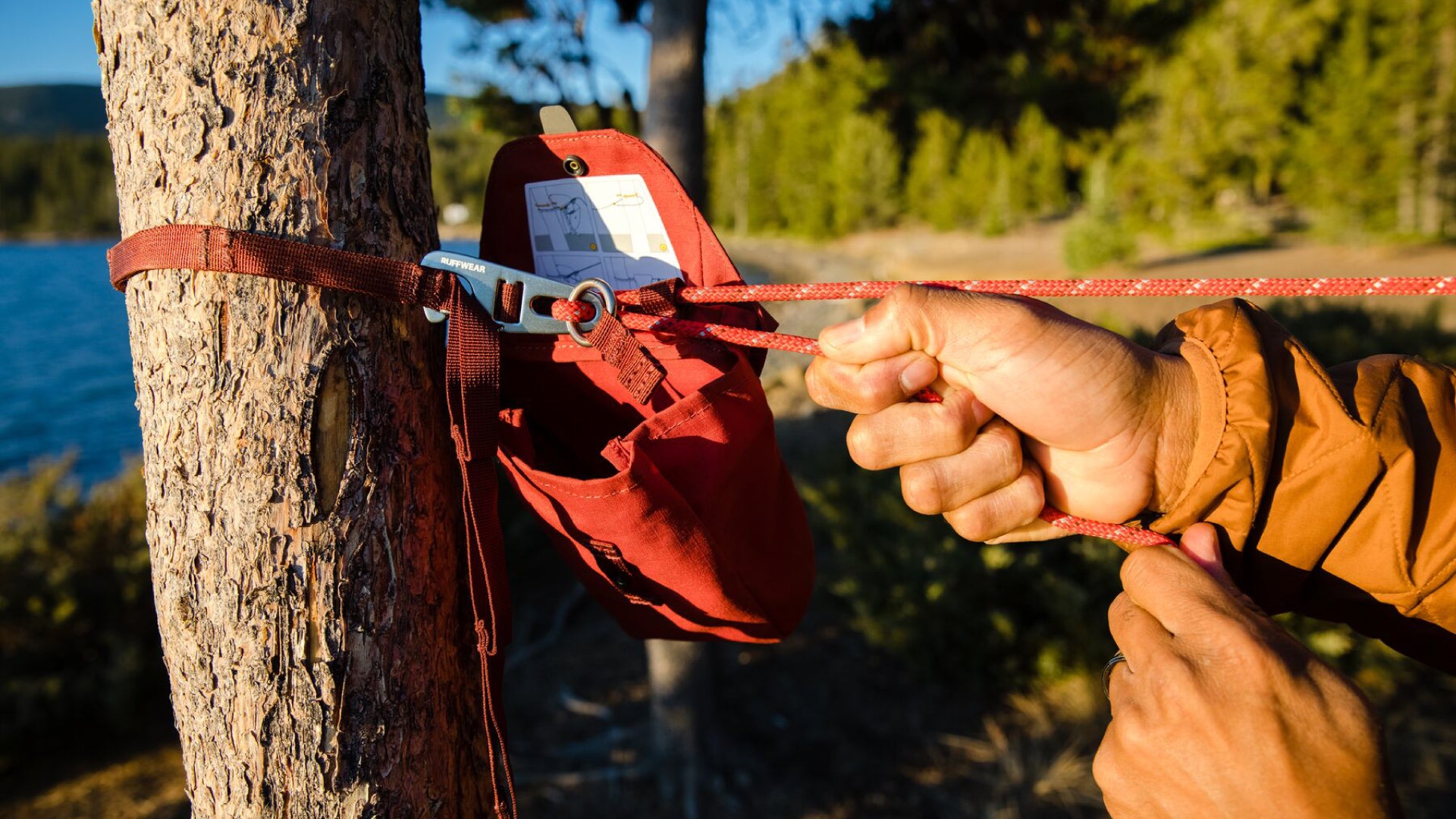 Knot a Hitch Campsite Dog Tether System Ruffwear