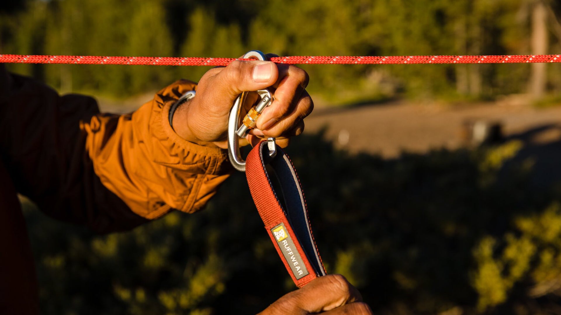 Knot a Hitch Campsite Dog Tether System Ruffwear