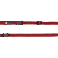 Guide dog leash in red sumac.
