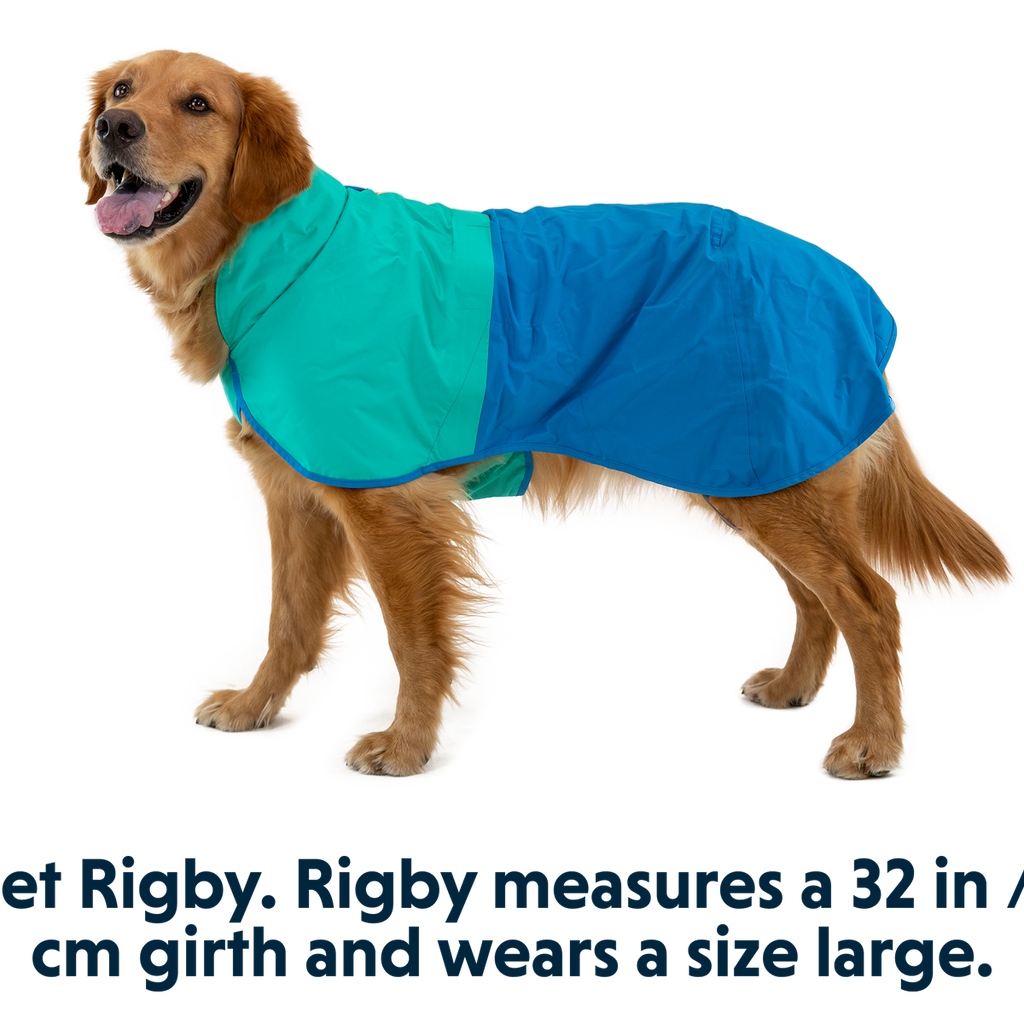 Sun Shower™ Dog Raincoat Waterproof Jacket for Dogs Ruffwear